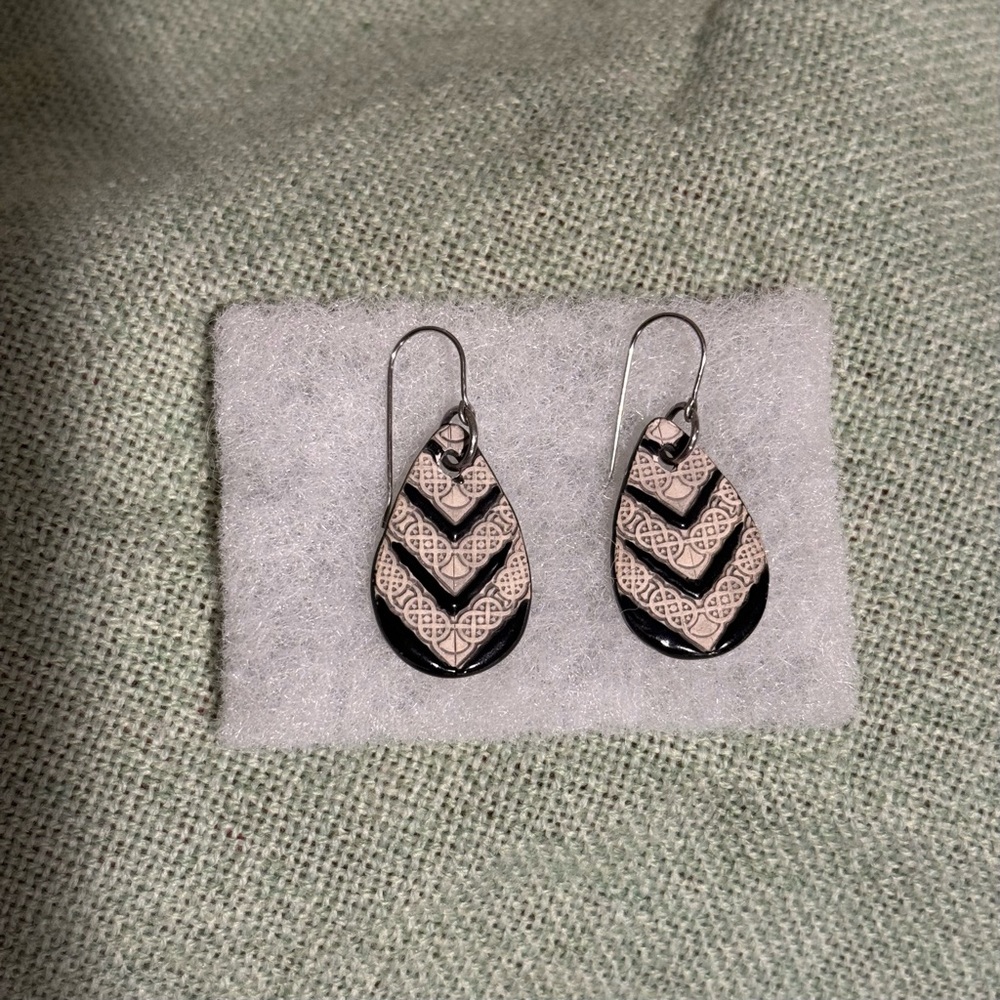 Teardrop Earrings - Picture 3 of 10